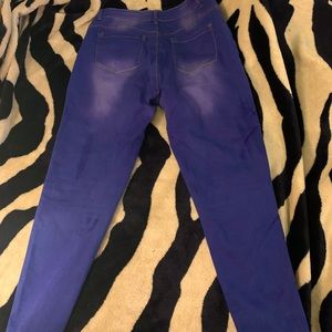 Skinny blue jeans 2/3X